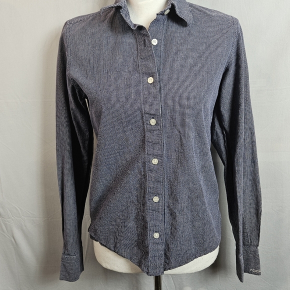 Rockies western plaid button front long sleeve top size small - Picture 12 of 15